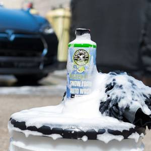 Chemical Guys CWS_110 Honeydew Snow Foam Car Wash Soap (Works with Foam Cannons, Foam Guns or Bucket Washes), 1 Gallon, Honeydew Scent, 1 Gal/128 oz