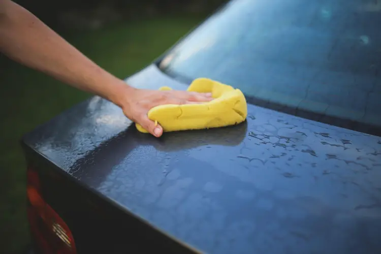 Clean car's surface